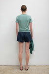Pointelle Slim Fit Tee
