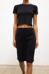 Pointelle Baby Tee