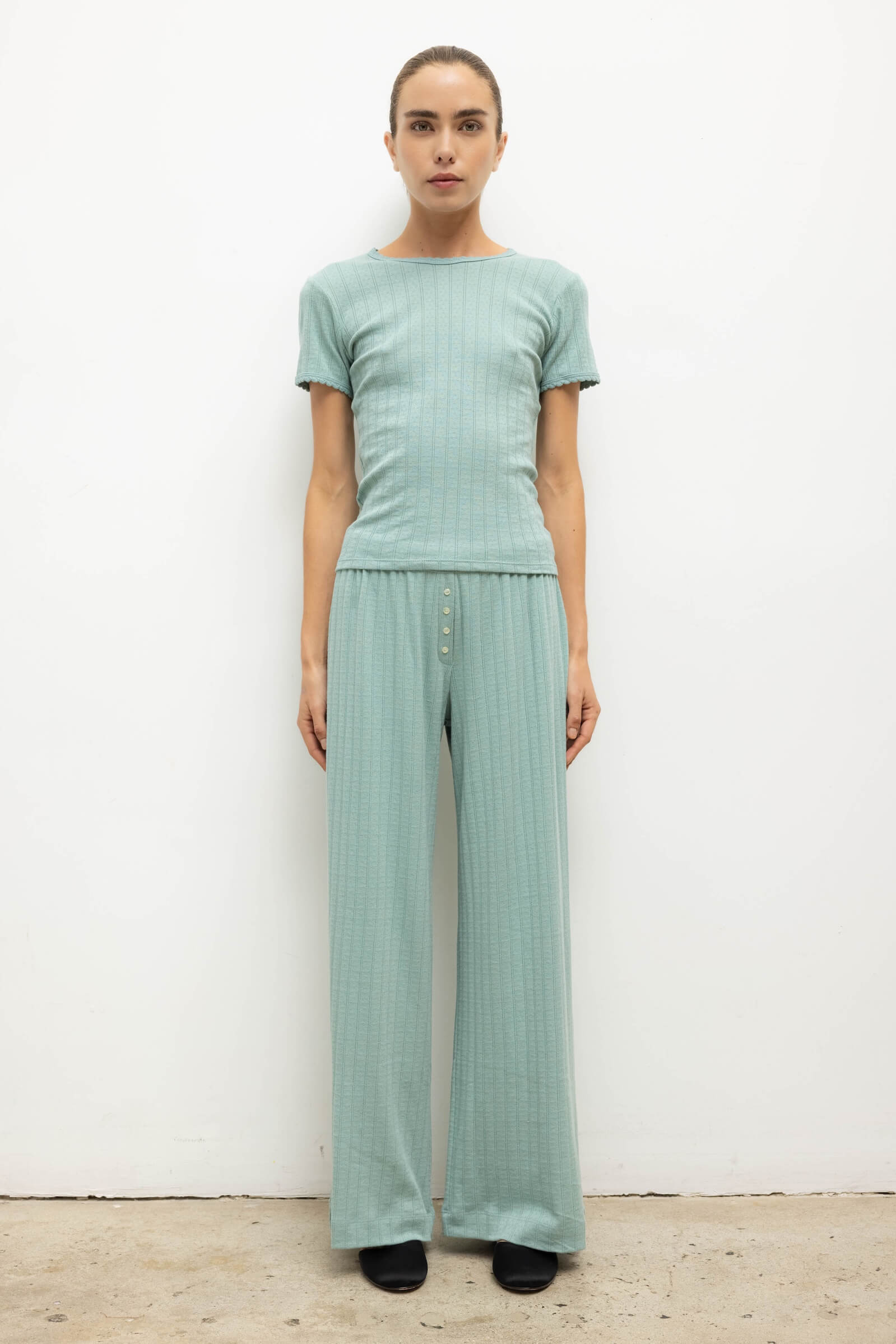 Pointelle Boxer Pant