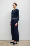 Pointelle Crop Cardigan