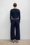 Pointelle Crop Cardigan