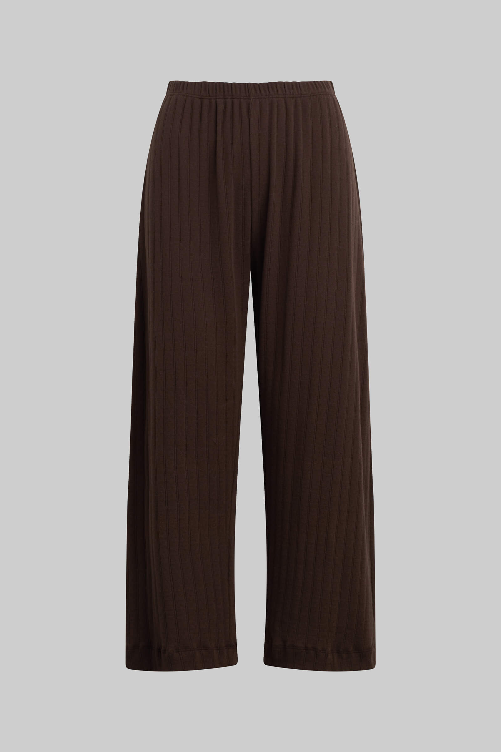 Pointelle Crop Wide Leg Pant-2