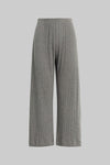 Pointelle Crop Wide Leg Pant