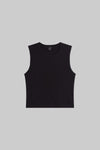 Pointelle Sleeveless Crew