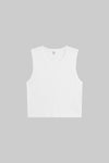 Pointelle Sleeveless Crew