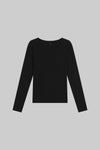 Pointelle Slim Fit Long Sleeve