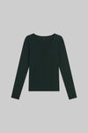Pointelle Slim Fit Long Sleeve