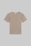 Pointelle Slim Fit Tee