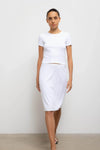 Pointelle Baby Tee