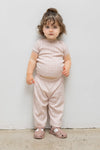 Pointelle Bebe Short Sleeve Bateau