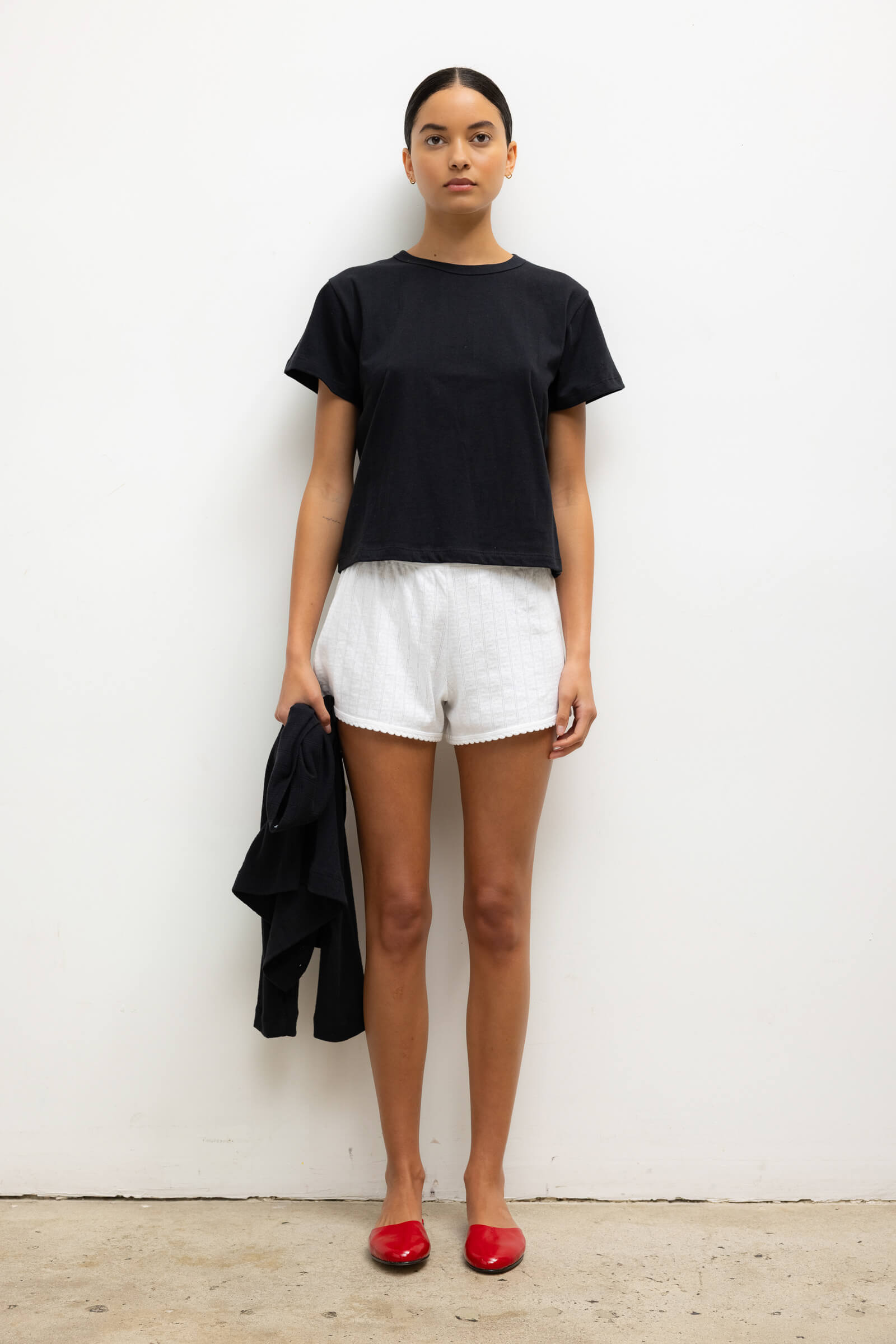 Pointelle Mini Short