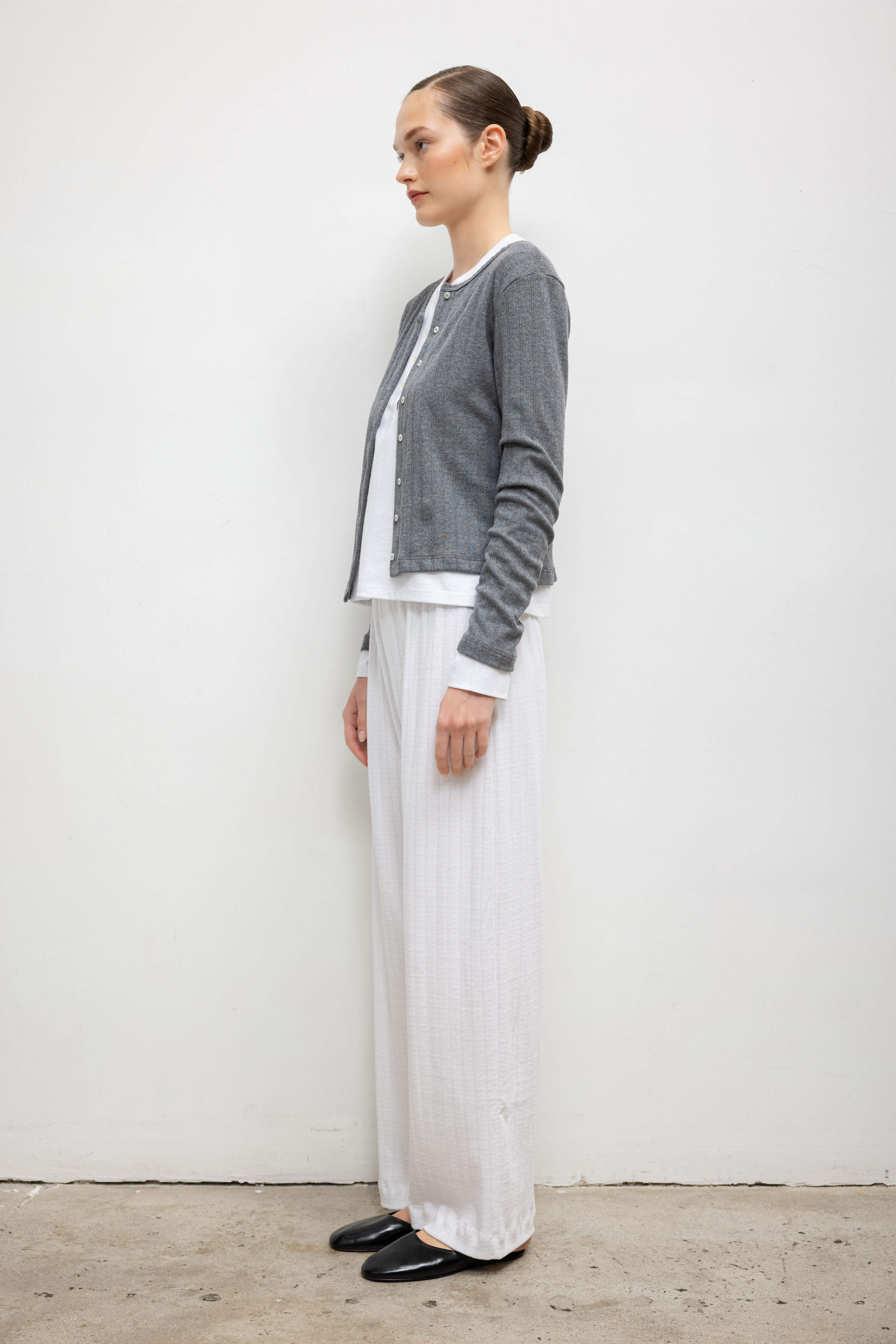 Pre-Order: Pointelle Classic Cardigan II