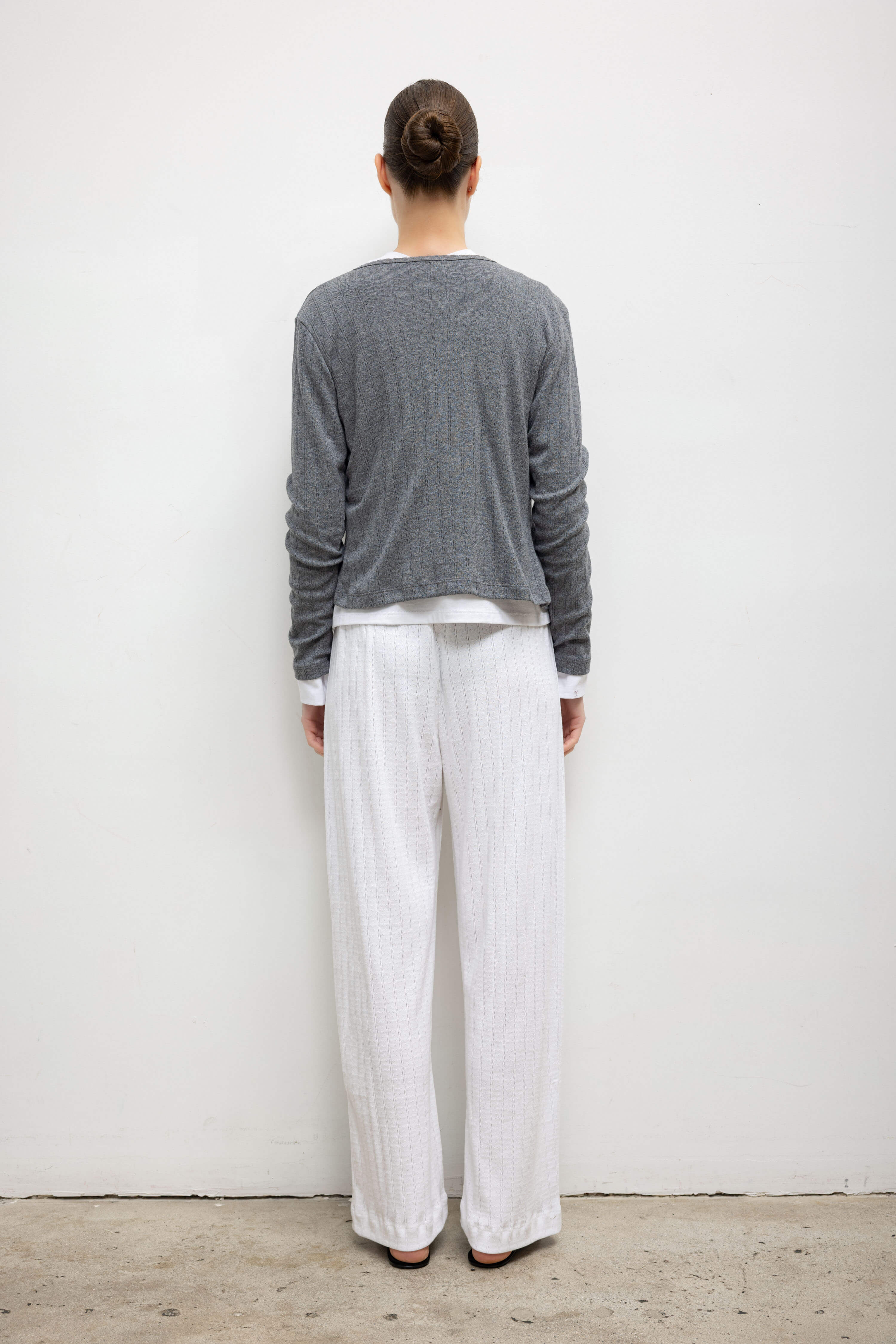 Pre-Order: Pointelle Classic Cardigan II