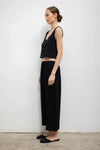 Pointelle Button Down Tank