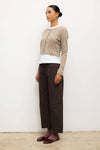 Pointelle Crop Cardigan
