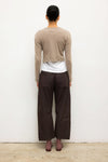 Pointelle Crop Cardigan