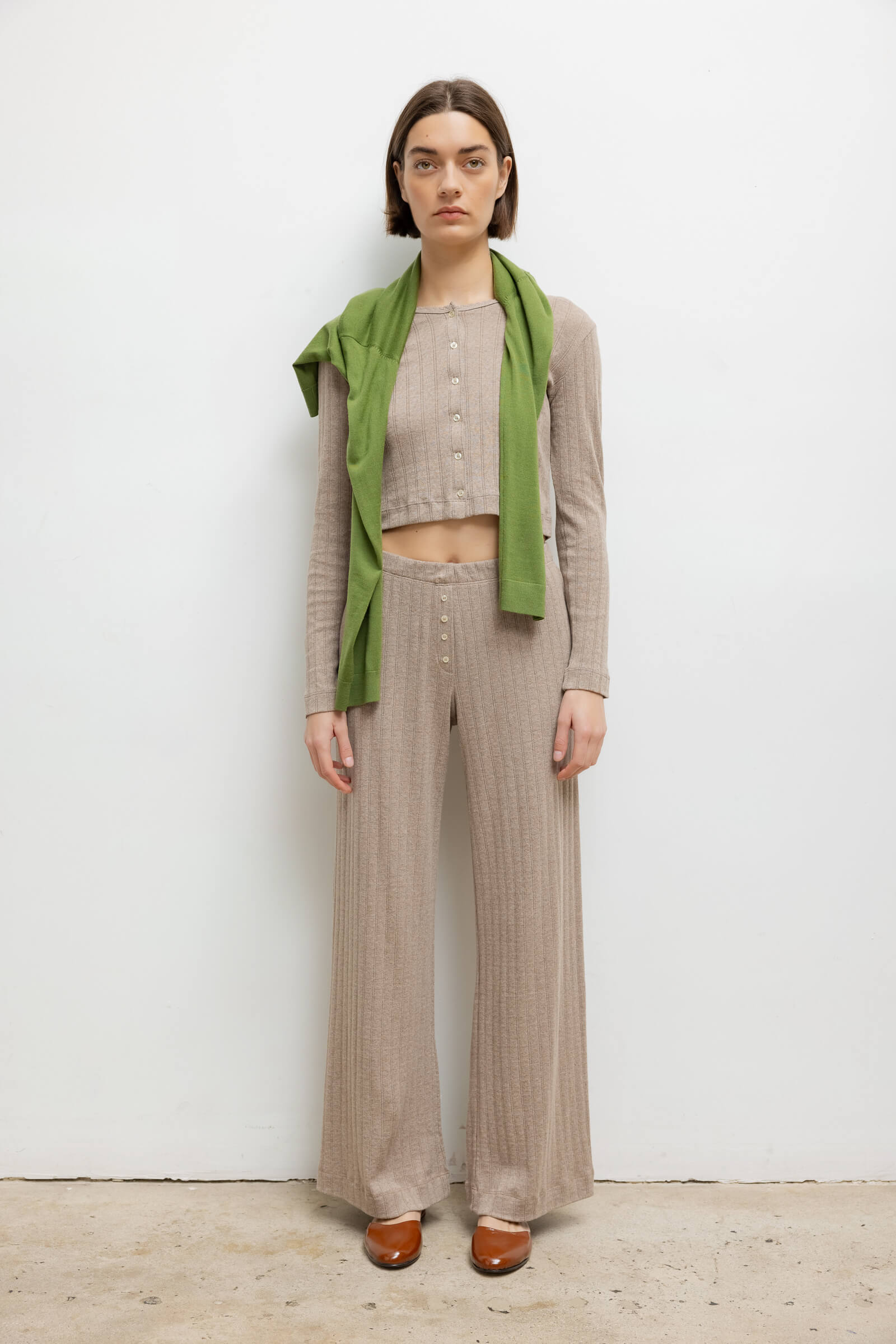 Pre-Order: Pointelle Boxer Pant