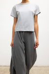 Pointelle Crop Wide Leg Pant