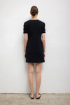 Pointelle Henley Mini Dress