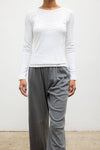 Pointelle Layered Long Sleeve