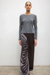 Pointelle Long Sleeve Henley