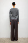 Pointelle Long Sleeve Henley