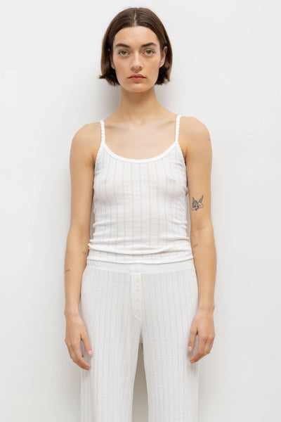 売れ筋商品|||チャータークラブ カットソー トップス レディース Women's Cotton Pointelle Tank Top, Created for Macy's Bright White Charter Club Women's Cotton Pointelle Tank Top, Created for