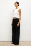 Pointelle Sleeveless Crew