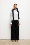 Pointelle Slim Fit Long Sleeve