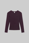 Pointelle Slim Fit Long Sleeve