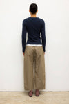 Pointelle Slim Fit Long Sleeve