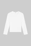 Pointelle Slim Fit Long Sleeve