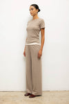 Pointelle Slim Fit Tee