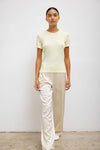 Pointelle Slim Fit Tee
