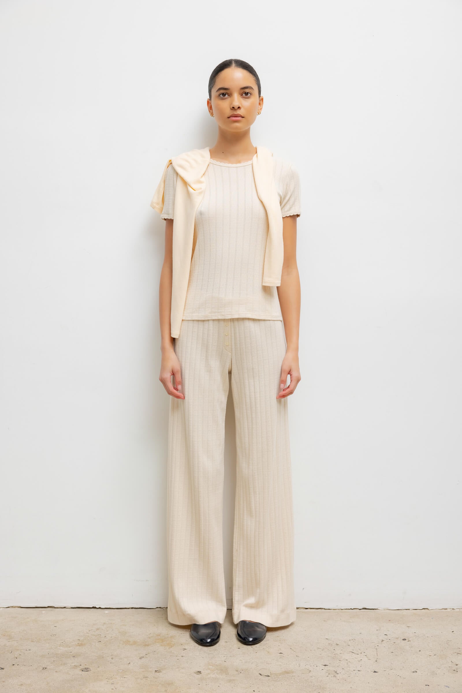 Pointelle Boxer Pant