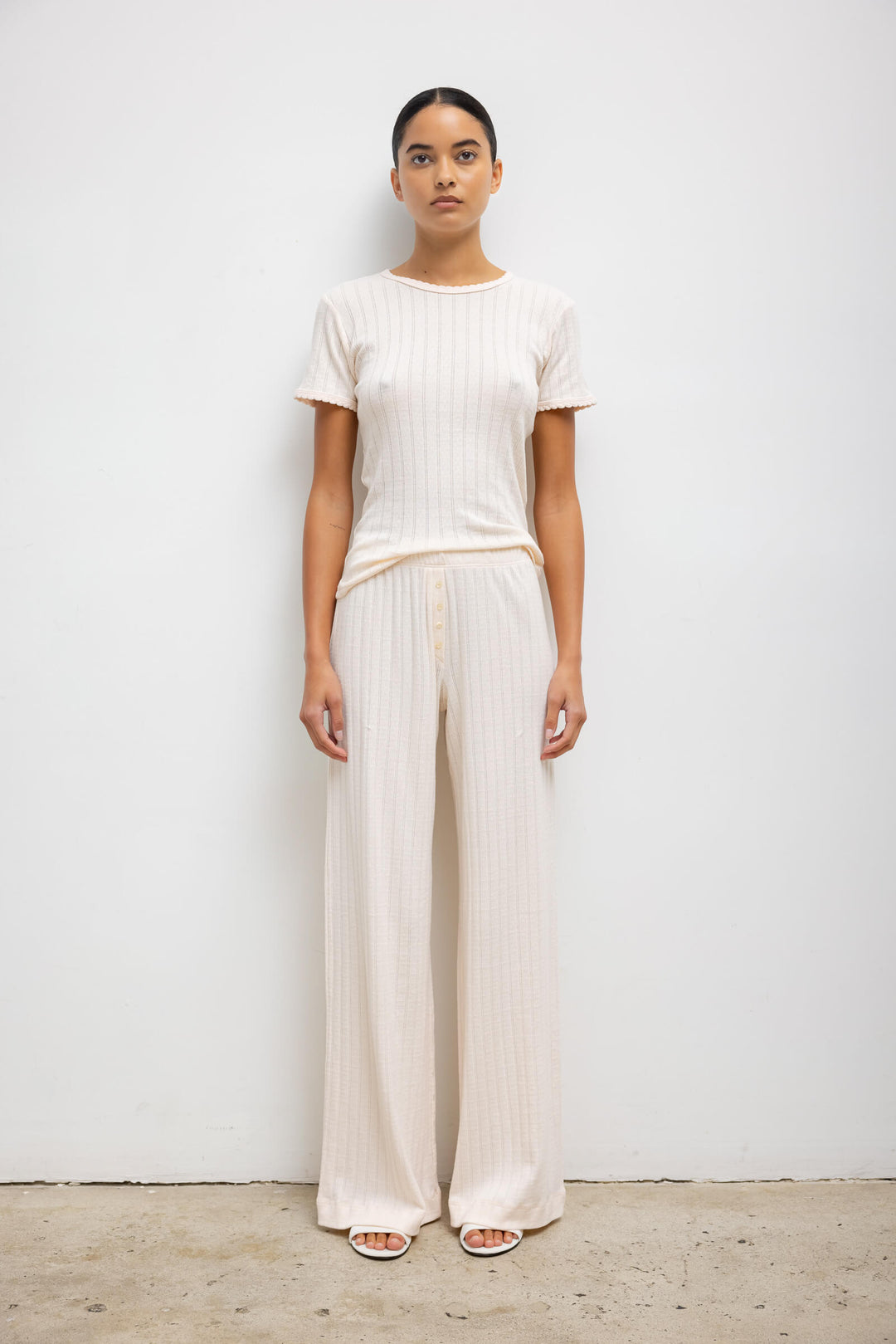 pois blouse tee ピンク pois blouse tee ピンク