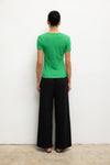 Pointelle Slim Fit Tee
