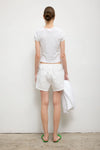 Pointelle Short Sleeve Cardigan