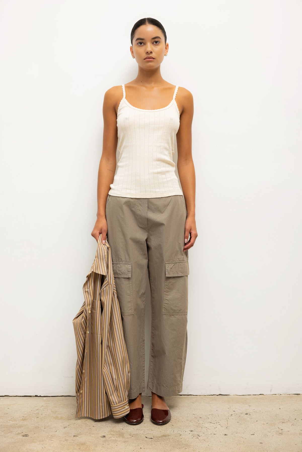 HSPF25 JUNE Kyoto Barrel Trousers