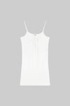 Pointelle Tie Front Dress
