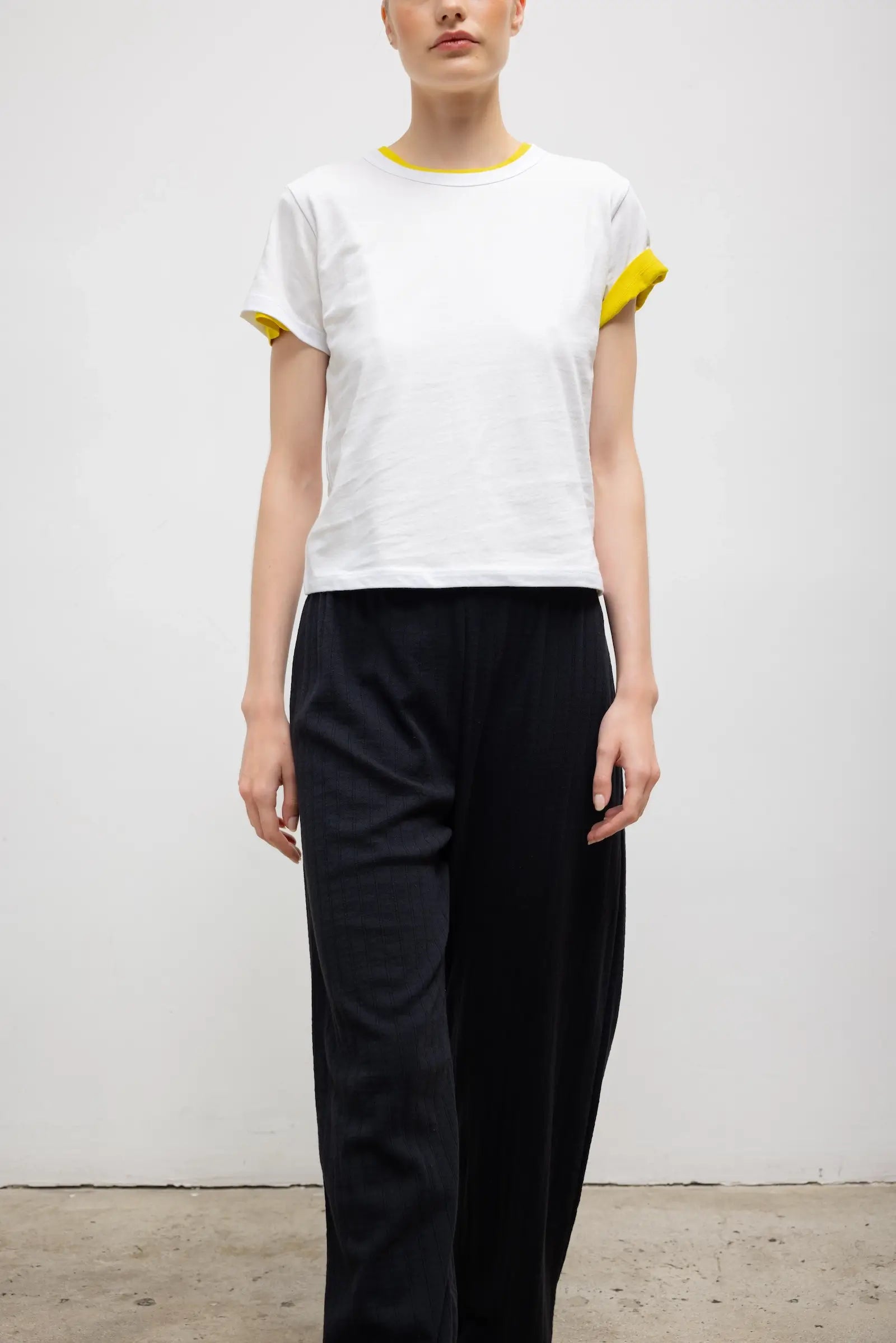 Pre-Order: Pointelle Wide Leg Pant