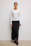 Pointelle Slim Fit Long Sleeve
