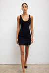 Rio Scoop Neck Mini Dress