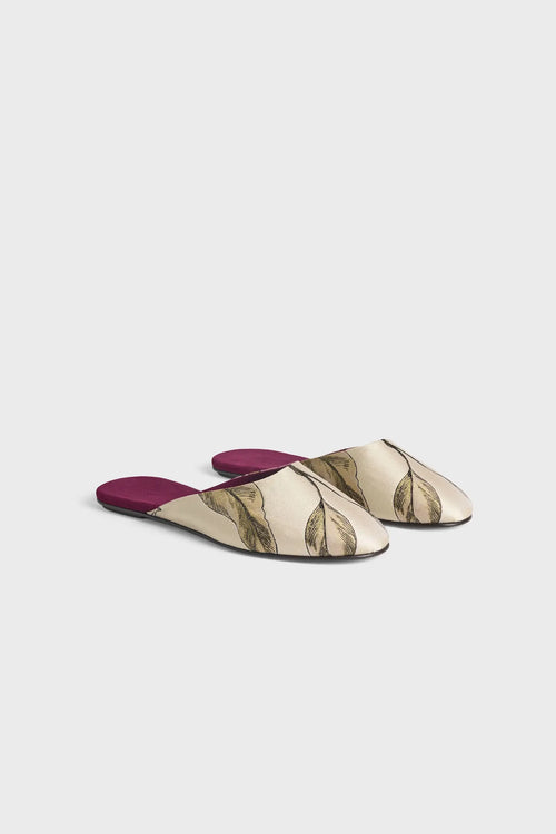 Romy Mule - Amaranth Multi Floral - Image 1