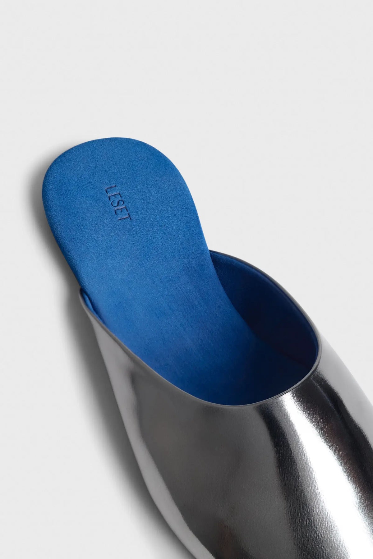 Romy Mule - Silver Leset Blue - Image 4