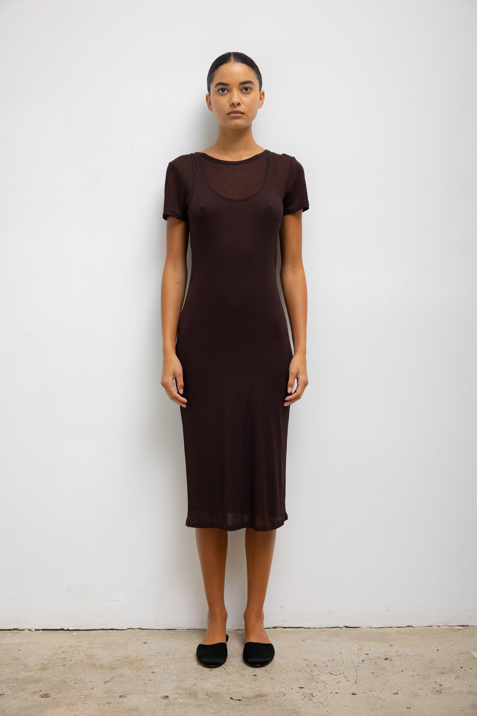 Rozzi Double Layer Tee Dress