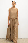Stella Crop Sleeveless Crew