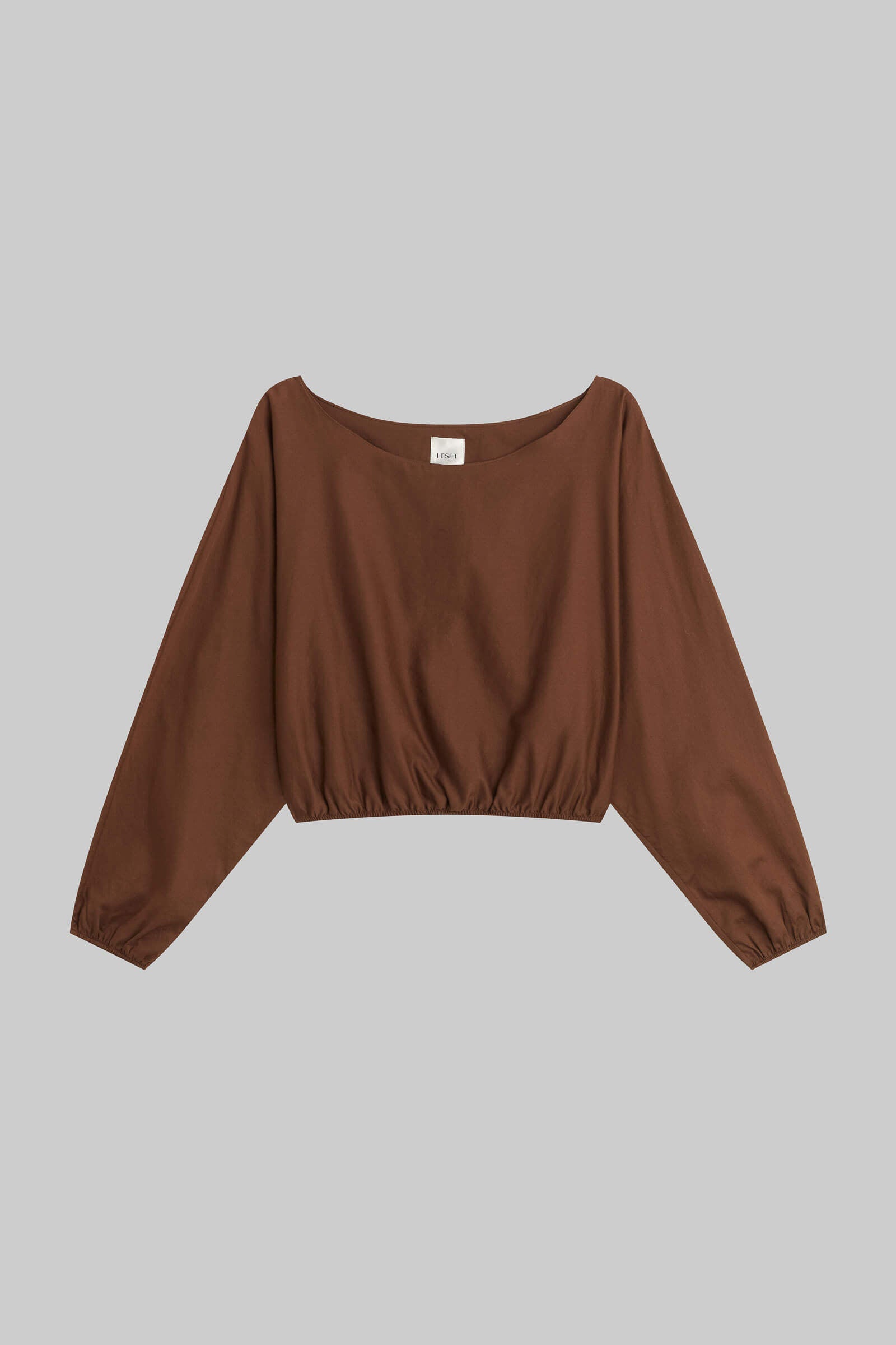 Yoko Long Sleeve Blouson Top-2