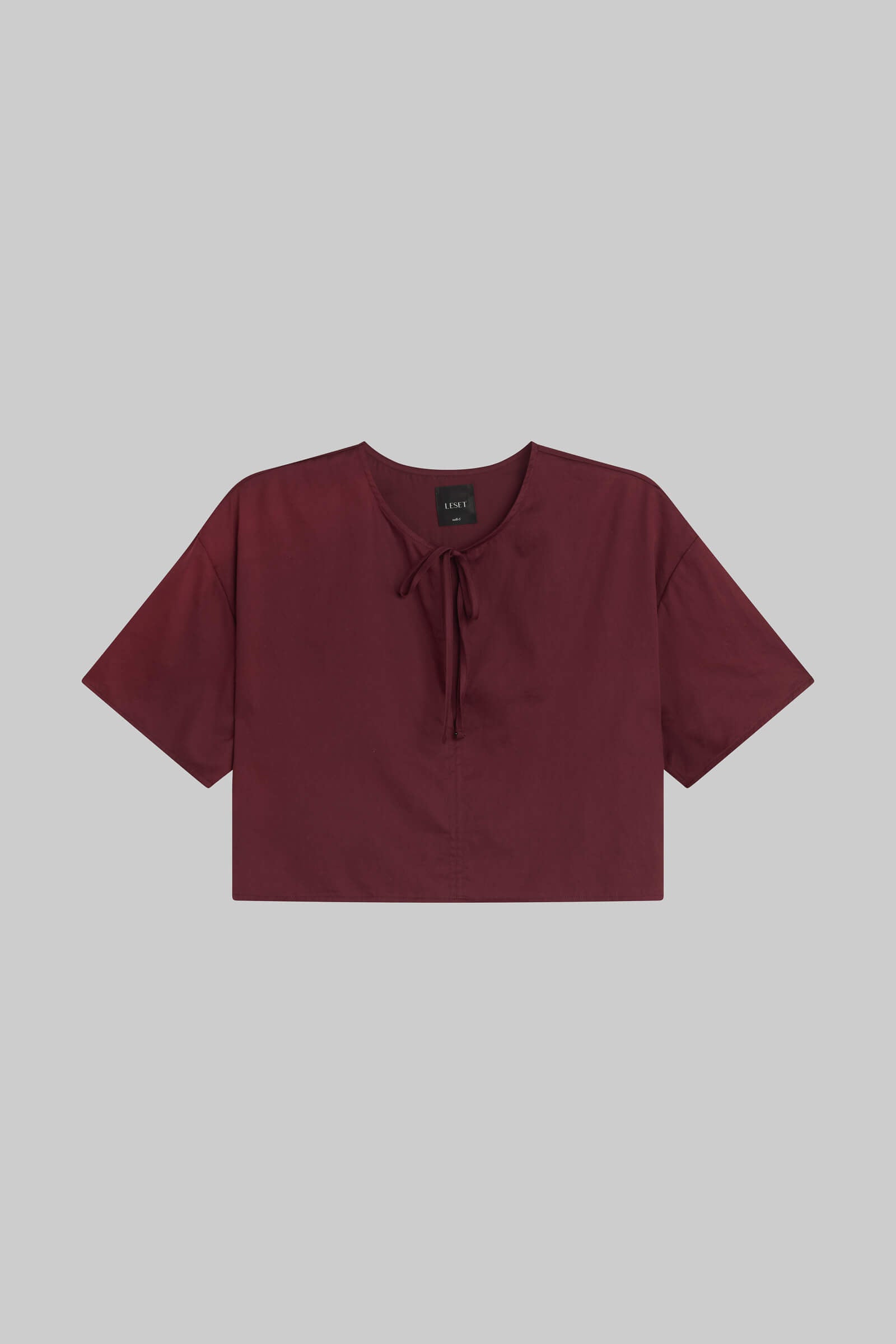 Yoko Short Sleeve Tie Top-2