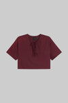 Yoko Short Sleeve Tie Top